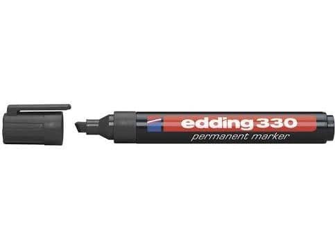 edding 330 - Markør - permanent - svart - 1-5 mm