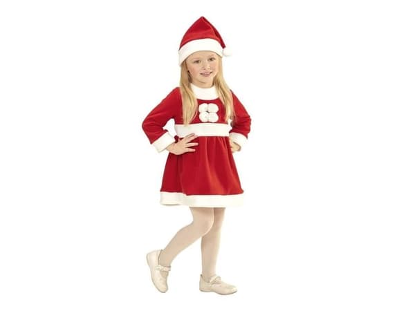 Julepige kostume