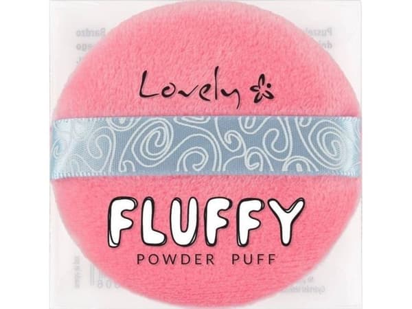 Lovely Fluffy Powder Puff For Powder Application Pink