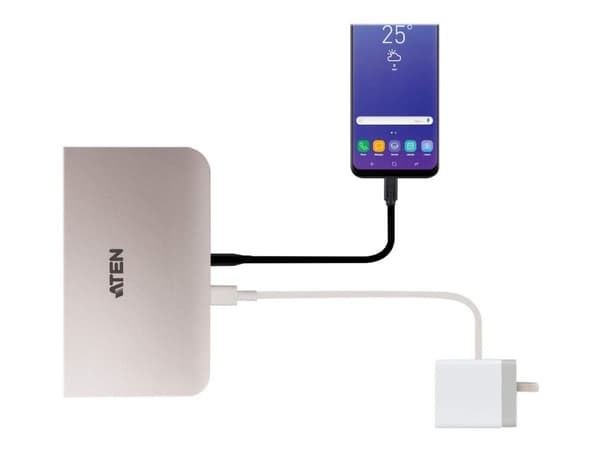 ATEN UH3235 - Mini-dockningsenhet - USB-C - HDMI