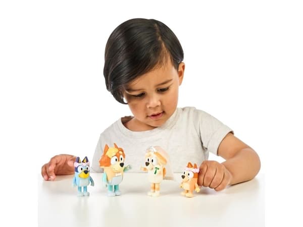 BLUEY Figure 4pk Special Set-Wedding