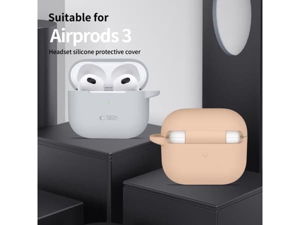 Tech-Protect TECH-PROTECT silikonkrok Apple AirPods 3 marineblå