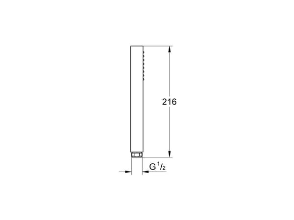 Grohe Euphoria Cube Stick - håndbruser 27698000