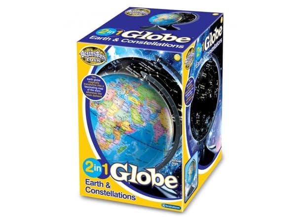 Brainstorm 2 In 1 Globe Earth And Constellations