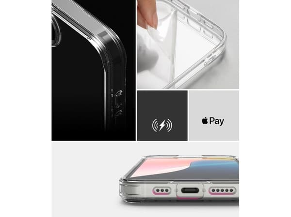 RINGKE FUSION-deksel for iPhone 16E/17E clear