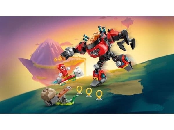 LEGO Sonic 77005 Knuckles mot Dr. Eggmans Egg Crusher-robot