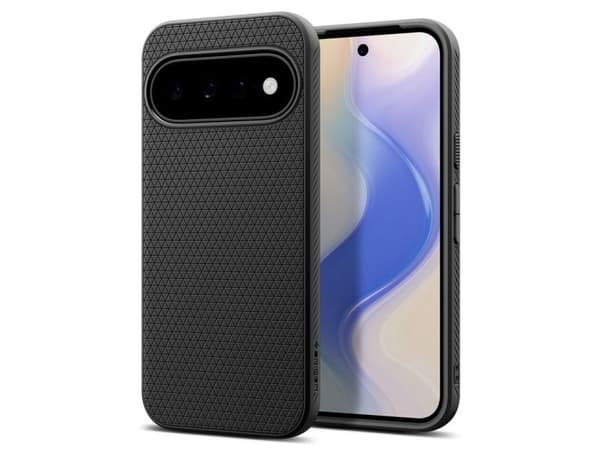Spigen Liquid Air, Suojus, Google, Pixel 11 Pro, 16 cm (6.3"), Musta