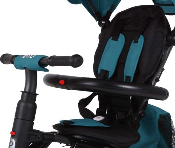 Qplay sykkelsete med stropper Rito Plus" grønn