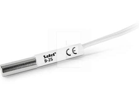 Satel Kontaktron infälld Ø6,5 mm vit (B-2S)
