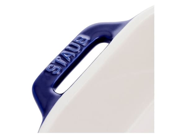 Staub 40511-149-0, Stekeform, Rektangulær, Keramisk, Blå, -20 - 300 °C, 4,4 l