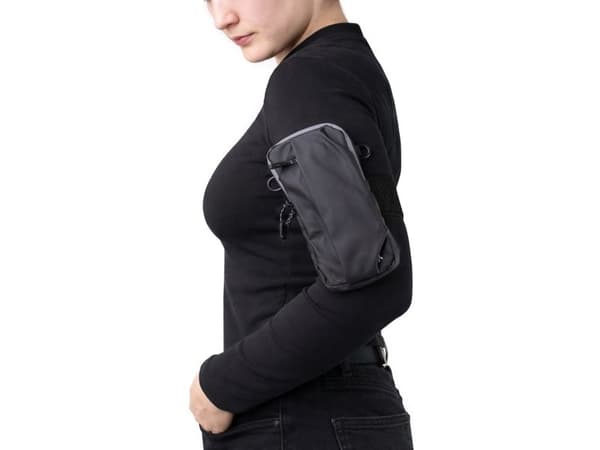 Wozinsky WSDB-B armbånd til mobil for løping, svart