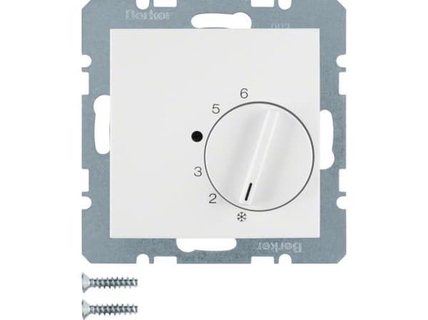 Berker 20268989 rumstemperaturregulator pws blank