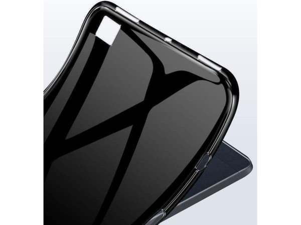 Brettetui Hurtel Slim Case til Xiaomi Pad 5 Pro 12,4" elastisk silikon etui sort