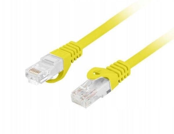 Lanberg patchkabel Kat.6 UTP LSZH kobber 1,5 m gul (Fluke Passed)
