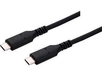 USB-C-kabel C-Tech USB-C til USB-C 0,5 m svart (CB-USB4-05B)