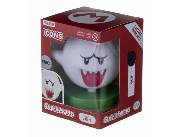 SUPER MARIO - GLÖDANDE BOO FIGUR
