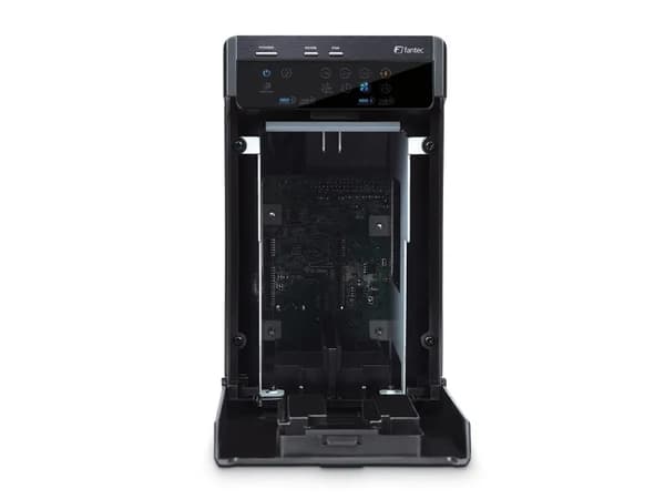 FANTEC QB-X2US3R - Hårddiskarray - 2 fack (SATA-600) - USB 3.0 (extern)