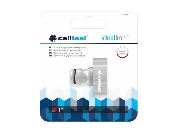 Cellfast hanaliitin 1" sisäkierre (50-660)