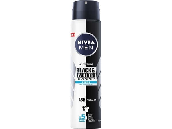 NIVEA DEO 250ml men's spray INVISIBLE FRESH
