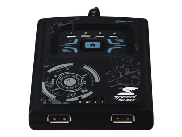 Hama "Speedshot Ultimate" - Ingångsadapter för spel - USB - grå