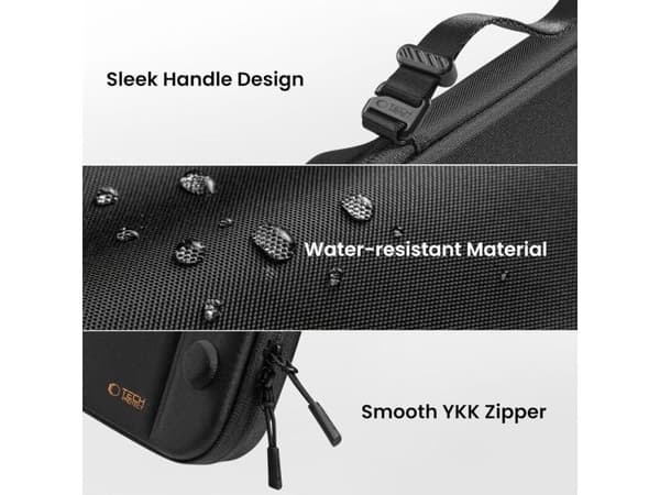 Nintendo TECH-PROTECT SLIM POUCH till Nintendo Switch 2 BLACK