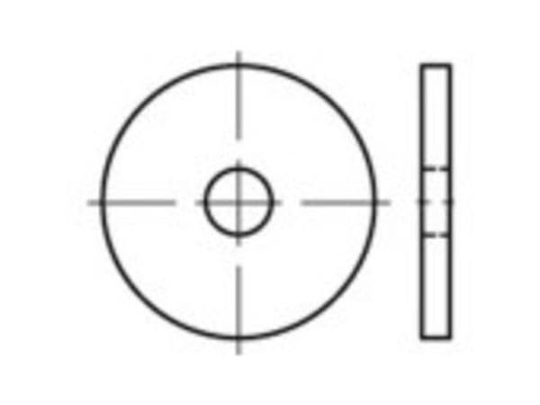 TOOLCRAFT Stål 135691 50 stk