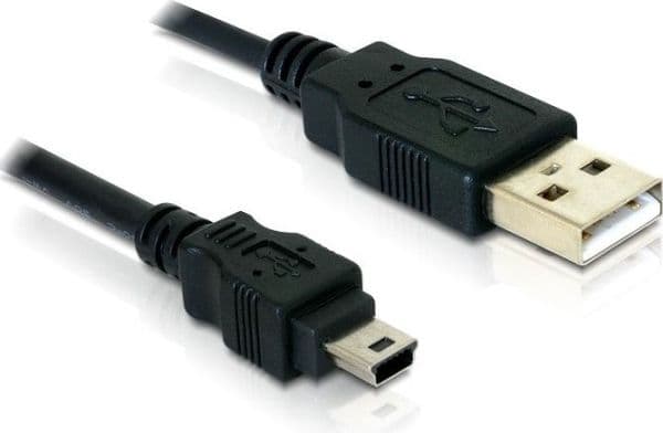 Delock - USB-kabel - mini-USB typ B (hane) till USB (hane) - 1.8 m