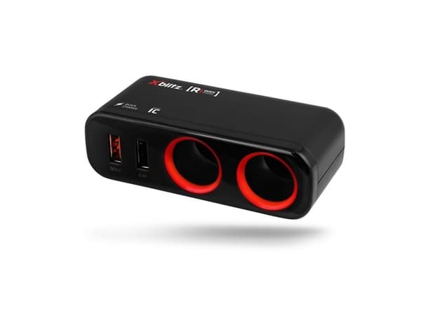 Xblitz R1, Innendørs, Cigartenner/lighter, 12 V, 0,85 m, Sort