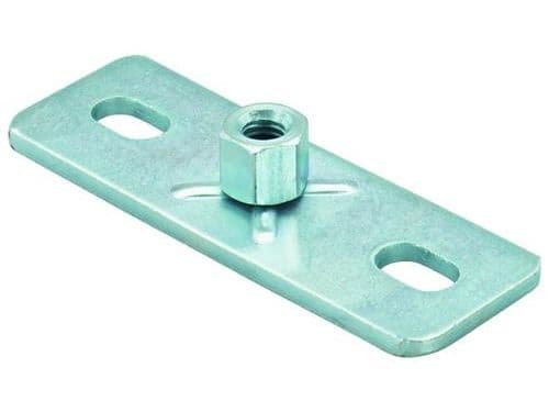 Grundflange A4 80x30mm M10