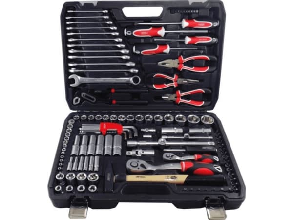 AWTOOLS  KLUCZY 122 delar 1/2" / 1/4" BLACK LINE