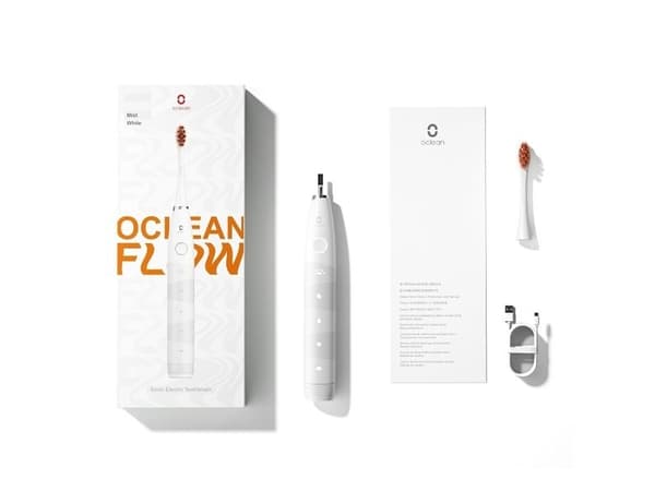 Oclean elektriskt tandborsthuvud Flow S White