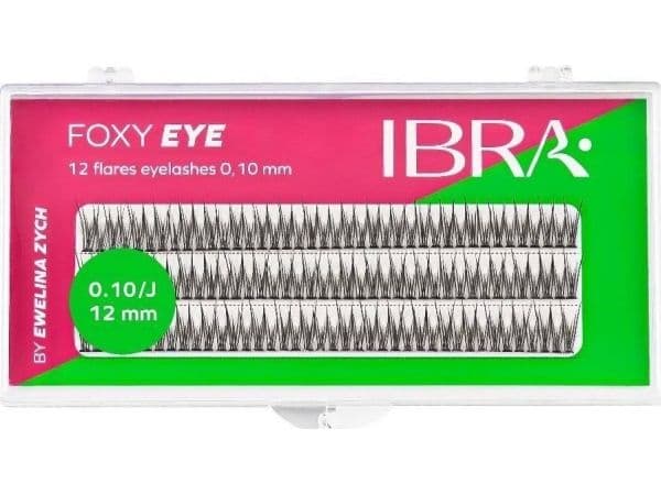 IBRA_Foxy Eye eyelash tufts 12mm 120pcs.