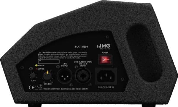 FLAT-M200 aktiv PA-scengolvsmonitor, 300 W