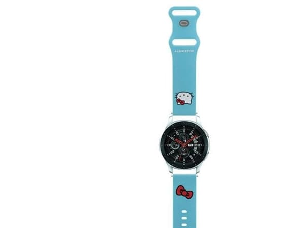 Hello Kitty silikon kitty hodebånd universell 22 mm - blå