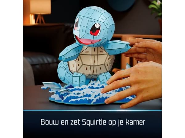 4D Puslespill Pokémon 30 cm - Squirtle
