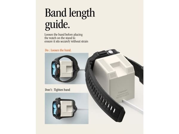 Spigen Classic LS Apple Watch Stand - Beige