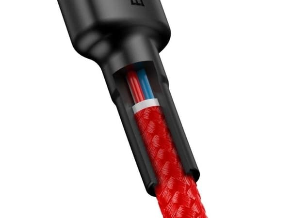 Baseus 6953156285194, 1 m, USB C, USB C, Punainen