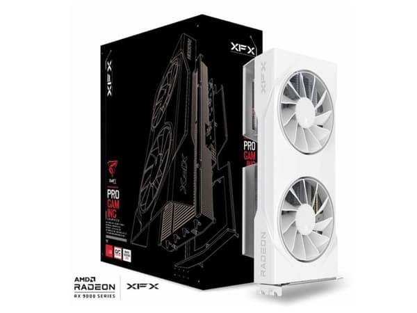 Graphics card. XFX Swift RX 9060XT OC 8 GB