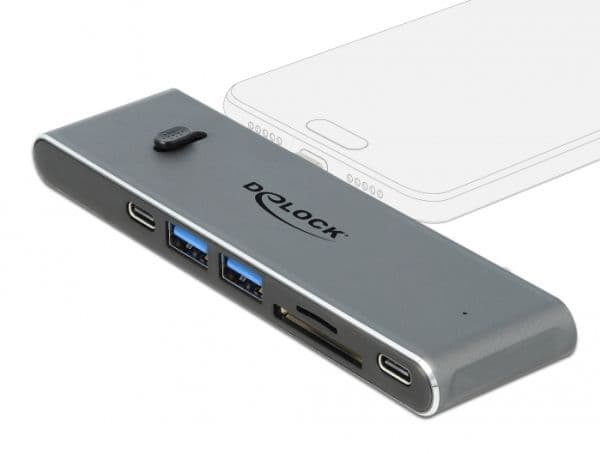 Delock - Dockningsstation - USB-C 3.1 - HDMI