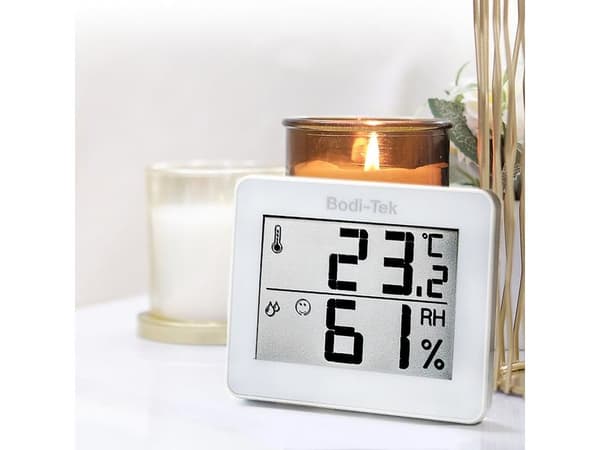 Bodi-Tek Rumstermometer och hygrometer