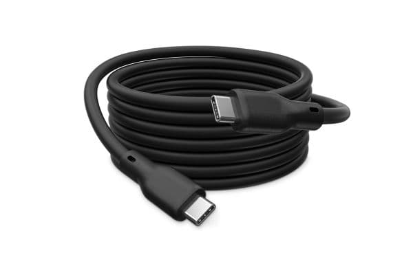 Digitus USB silicone cable, USB4 version 2.0, USB 80Gbps, 1m, black