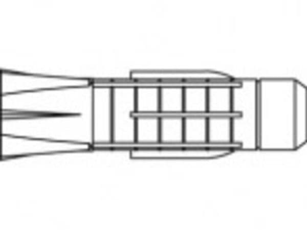 TOOLCRAFT TO-5455083 Rawlplug 31 mm 100 stk