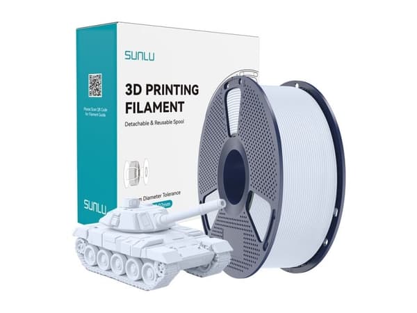 Sunlu PLA+ High-Speed vitt filament