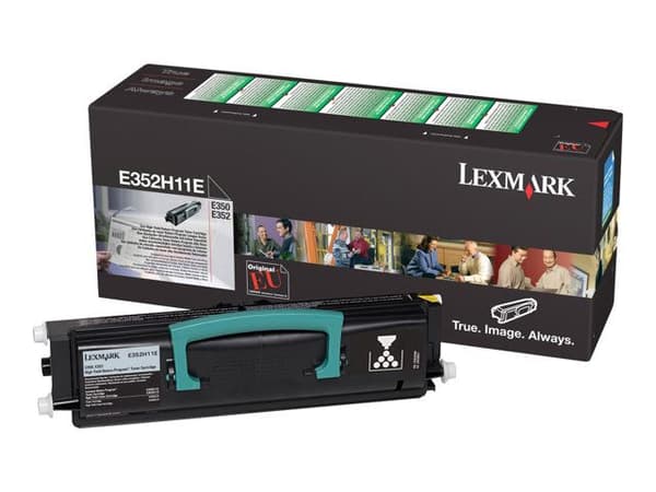 Lexmark - Høy ytelse - svart - original - tonerpatron LRP - for Lexmark E350d, E350dt, E352dn, E352dtn