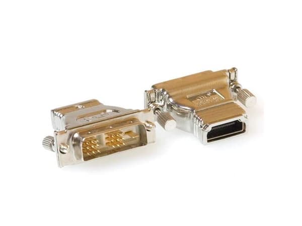 Intronics HDMI A F til DVI-D single link (18+1) kabel-/adapter (AB3760)