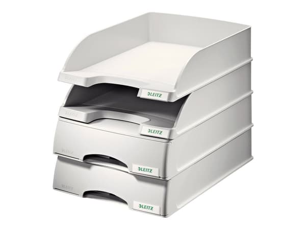 Kirjelokero Leitz Plus Standard Harmaa - (10 kpl)