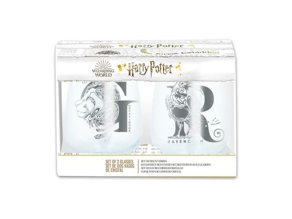 Harry Potter-glas med silvermotiv