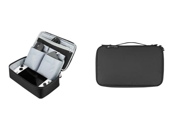 ASUS ROG Archer Tech Pouch - Eske for spillekonsoll - 200D-nylon, 210D-polyester - svart