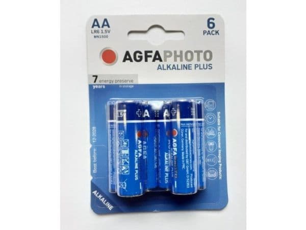 AgfaPhoto Essential LR06 AA-batterier 6 stk