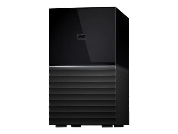 WD My Book Duo WDBFBE0280JBK - Harddiskarray - 28 TB - 2 brønner - HDD 14 TB x 2 - USB 3.1 Gen 1 (ekstern)